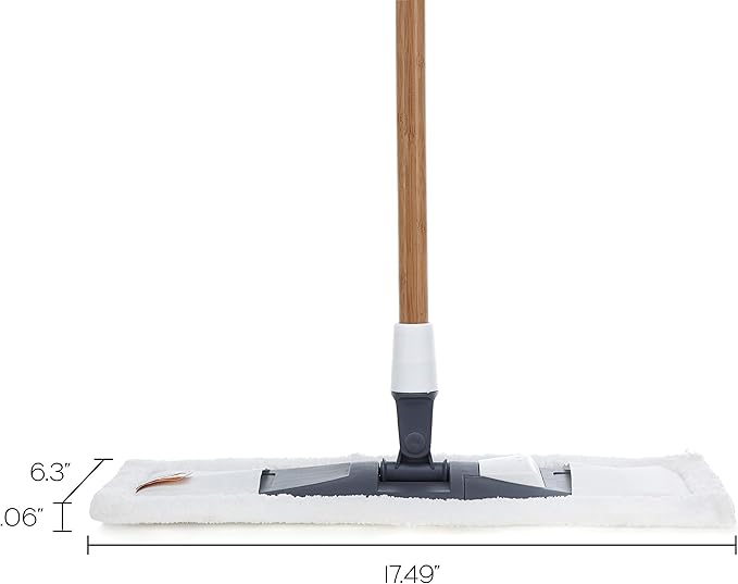 Full Circle Mighty Mop 2-in-1 Wet/Dry Microfiber Head, White
