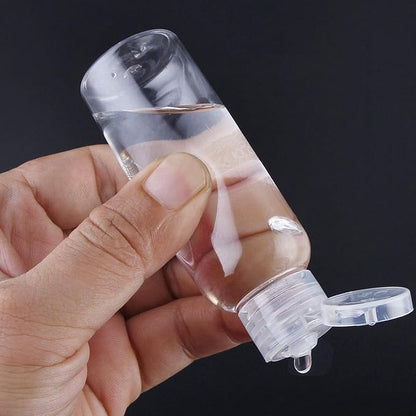 40 Pack 4oz / 120ml Clear Plastic Empty Bottles, Plastic Travel Bottle with Flip Cap, Portable Refillable Containers for Shampoo, Lotion, Liquid Body Soap, Cream, Toner and Other Liquids