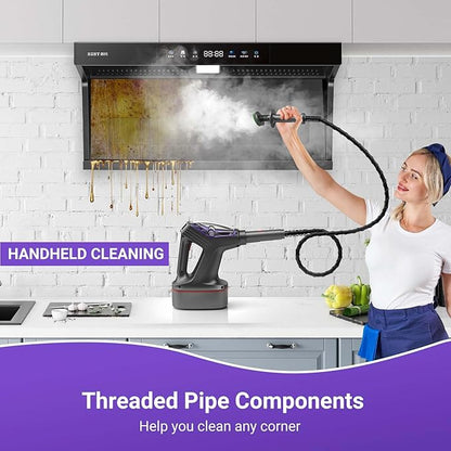 Steam Mop for Floor Cleaning, Heavy Duty 29-in-1 Steam Cleaner for Home with Detachable Handheld Steamer, for Hardwood, Tile, Walls, Grout, Windows, Furniture and Decks