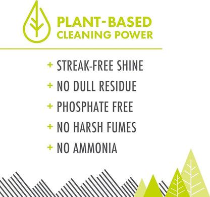 Boulder Clean Glass + Surface Cleaner, Herbal Peppermint, 28 oz Bottle