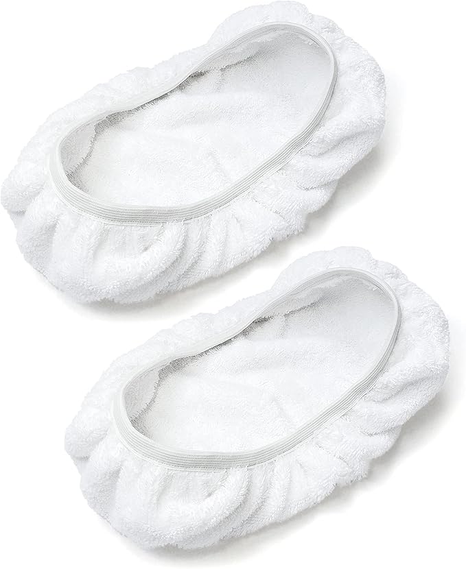 100% Cotton Pad Terry Cloth Mop Refills 15x8 inches, 2 Pack (Mop is Not Included)