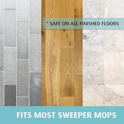 60 Count Floor Mop Pad Refills for Swiffer Sweeper and SWIFTMOP, Incloud 30 Scrub Pet Dry Cloths and 30 Wet Pads Refill