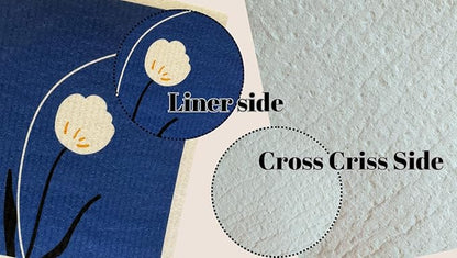 SOONSOO Swedish Dishcloths 6Pack Absorbent Eco-Friendly Reusable Cleaning Cloths for Kitchen - Multi-Purpose Machine Washable, Compostable, Quick Drying Zero Waste Cellulose Kitchen Cloths (Blue)