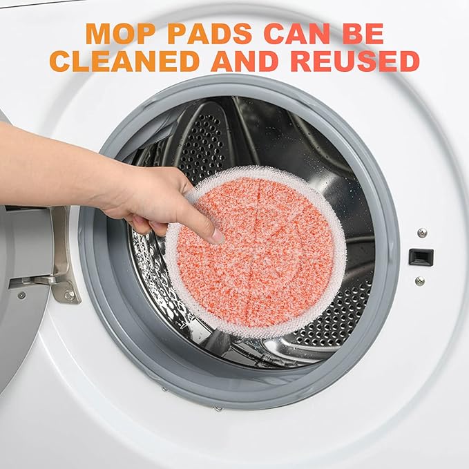 S7001 Pads for Shark steam Scrub - Pads for Shark S7001 s7000 s7000amz s7001tgt s7201 s7020 s7000c s8201 s8001 Series Steam Mop,Steam&Scrub Sanitize,All in One,Floor Steamer,Spin Mop Replacement Pads