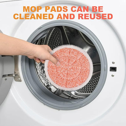 S7001 Pads for Shark steam Scrub - Pads for Shark S7001 s7000 s7000amz s7001tgt s7201 s7020 s7000c s8201 s8001 Series Steam Mop,Steam&Scrub Sanitize,All in One,Floor Steamer,Spin Mop Replacement Pads