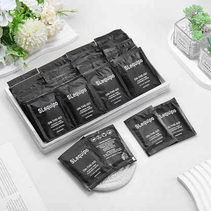 500 Pcs Wet Wipes Flushable Wet Wipes Individually Wrapped Travel Unscented Wet Wipes Flushable Toilet Tissue Travel Wet Wipes Aloe Vera, Adult Wet Wipes