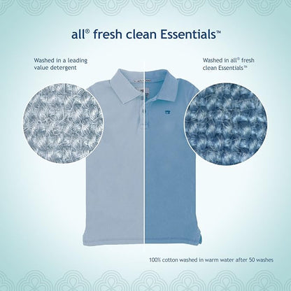 all Fresh Clean Essentials Laundry Detergent, Sulfate Free, Fresh Scent, 30 Fl Oz (Pack of 2)