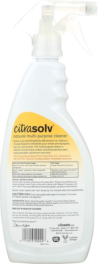 Citra Solv Multi Purpose Spray - 22 oz - Valencia Orange - 2 ct
