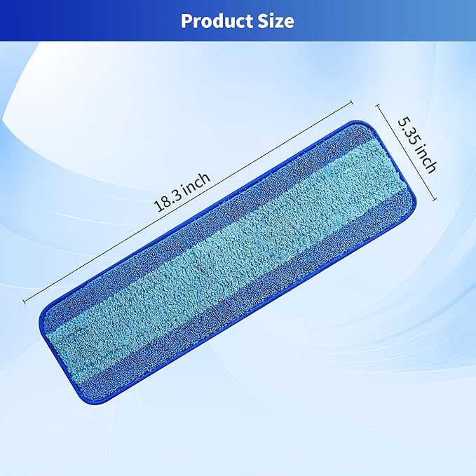 30 Pack Microfiber Cleaning Pads for Bona Family of Mops,Washable & Reusable Mop Pads Refill Replacement Safe for Hardwood and Multi-Surfac Floors Have Super-Absorbent