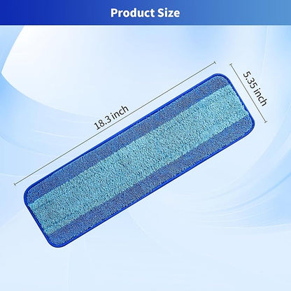 30 Pack Microfiber Cleaning Pads for Bona Family of Mops,Washable & Reusable Mop Pads Refill Replacement Safe for Hardwood and Multi-Surfac Floors Have Super-Absorbent