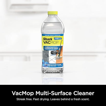 Shark VACMOP Pro Cordless Hard Floor Cleaner, Vacuum and Spray Mop, Powerful Suction, Lightweight, LED Headlights, Includes 4 Disposable Pads, 12oz Multi-surface Cleaning Solution, Lavender, VM252PL