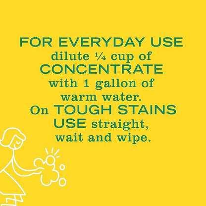 MRS. MEYER'S CLEAN DAY Multi-Surface Cleaner Concentrate, Use to Clean Floors, Tile, Counters, Honeysuckle, 32 Fl. Oz - Pack of 2