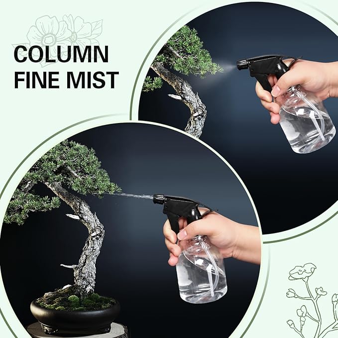 20 Pieces Plastic Spray Bottles Bulk 8 oz/250ml Small Spray Bottles Empty Spray Bottles Sprayer for Hair Mister Spray Bottle Watering Plants Showering Pets