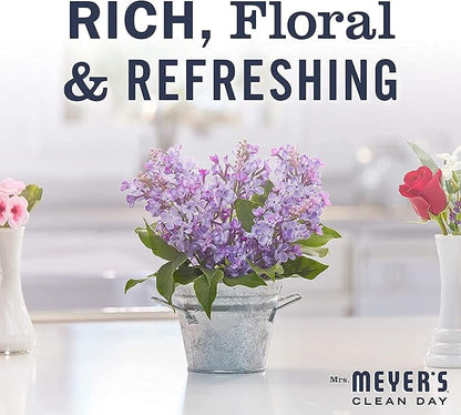 MRS. MEYER'S CLEAN DAY Multi-Surface Everyday Cleaner, Limited Edition Lilac Scent, Removes Dirt & Freshens Surfaces, 16 FL OZ Spray Bottle (Pack of 6)