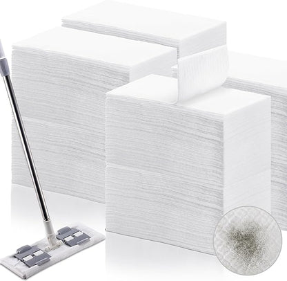 Maxcheck 400 Count Dry Sweeping Cloths X Large Refills 17'' x 9.8'' Dry Mop Refills XL Disposable Mop Pads Floor for Sweeping Cleaning Scrubbing Hardwood