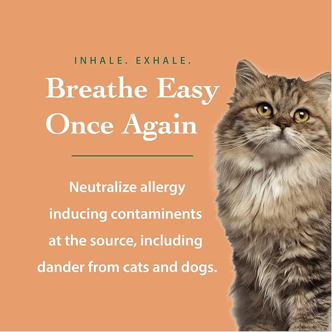 Ecology Works Anti-Allergen Solution - For Cleaning Home, Bedding, & Furniture Naturally with E book Tips