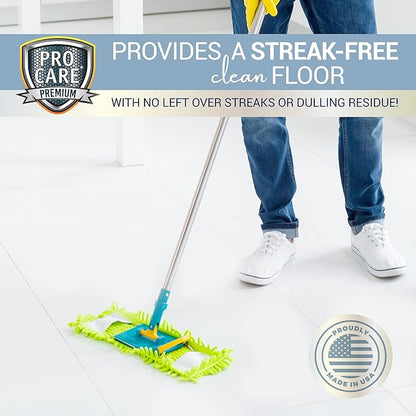 Citrus Floor Cleaner Concentrate (Made in USA) | Vinyl, Wood, Tile, Stone & Laminate Floor Cleaner For Mopping, Household Supplies, Cleaning Solution Concentrate For Kitchen & Bathroom - 8oz