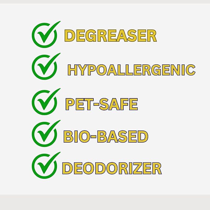 Pet Floor Cleaner – Enzyme-Powered Degreaser for Urine, Odor & Grime | Safe for Tile, Vinyl, Grout & Hardwood | Residue-Free & Pet Safe