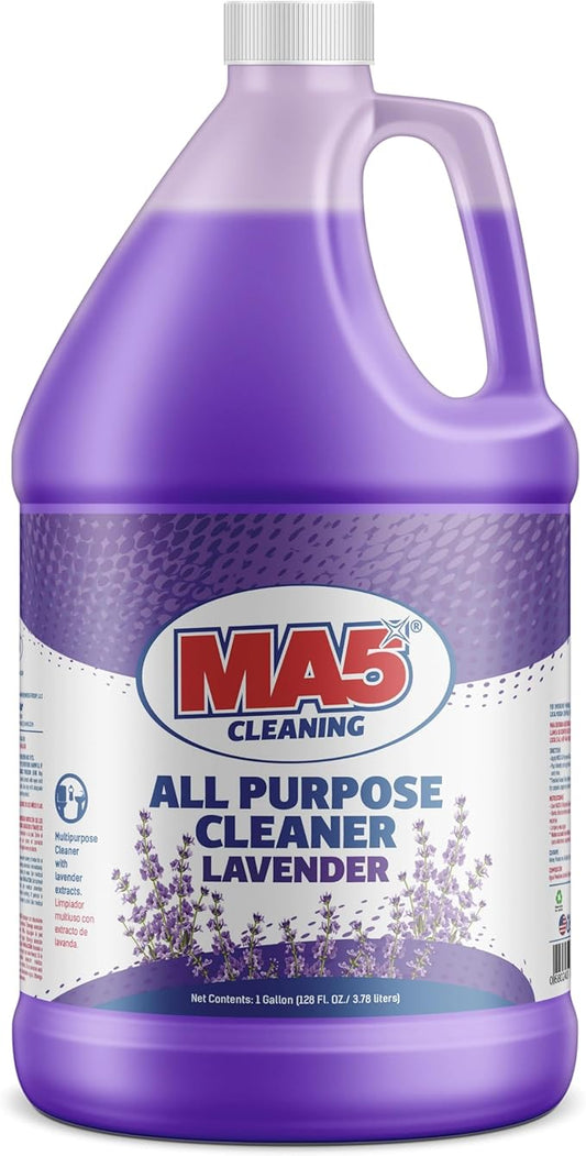MA5x All Purpose Cleaner, Lavender, 1 Gallon | Multipurpose Cleaner with Lavender Extracts