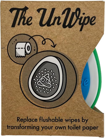 Instead of Flushable Wipes, Add Incredible Texture to Any Toilet Paper Anywhere, Clean Better, Flush Safely