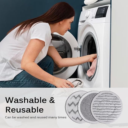 S7001 Pads for Shark steam Scrub: Pads for Shark S7001 s7000 s7000amz s7001tgt s7201 s7020 s7000c s8201 s8001 Series Steam Mop,Steam&Scrub Sanitize,All-in-One,Floor Steamer,Spin Mop Replacement Pad