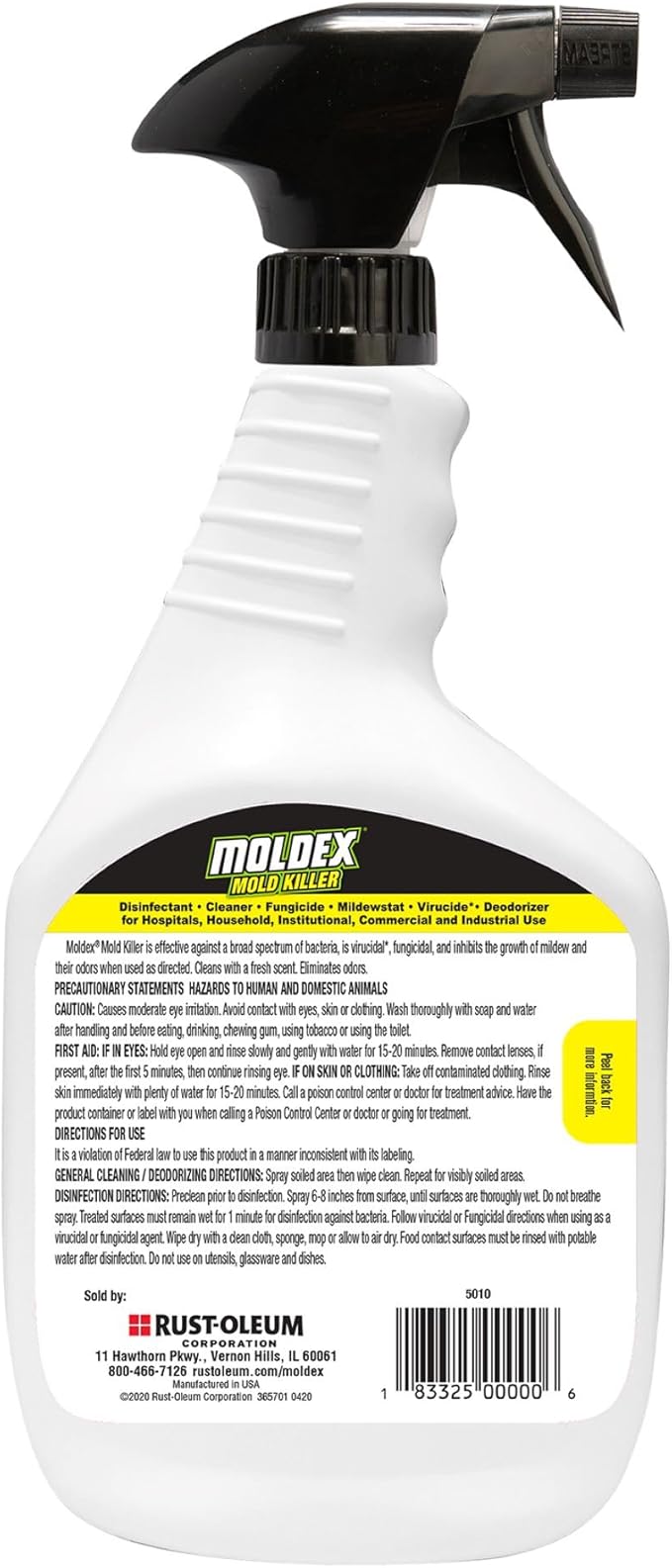 Moldex 5010 Mold Killer Spray, 32 oz