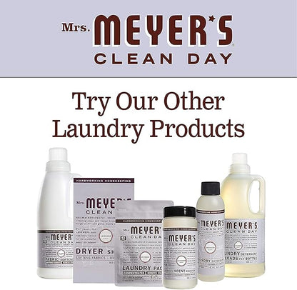 Mrs. Meyer's Clean Day Liquid Fabric Softener Bottle, Lavender Scent, 32 Fl oz (Pack of 2)