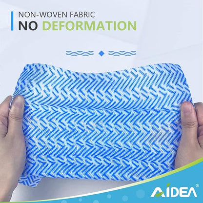 AIDEA Cleaning Wipes, Multi-Purpose Towel Reusable Cleaning Cloths 40Ct(1 Pack), Domestic Cleaning Wipes, Cleaning Towels, Dish Cloths(12''x24'')