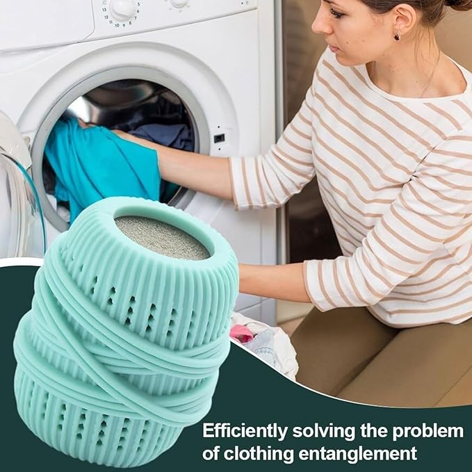 Washing Machine Laundry Ball, Fabric Softener Dispenser, Fabric Softener Ball Dispenser, Fabric Softener Dispenser Laundry Balls, Reusable Dryer Balls, Fabric Softener Balls for Washer. (Blue)