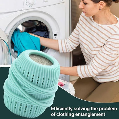 Washing Machine Laundry Ball, Fabric Softener Dispenser, Fabric Softener Ball Dispenser, Fabric Softener Dispenser Laundry Balls, Reusable Dryer Balls, Fabric Softener Balls for Washer. (Blue)