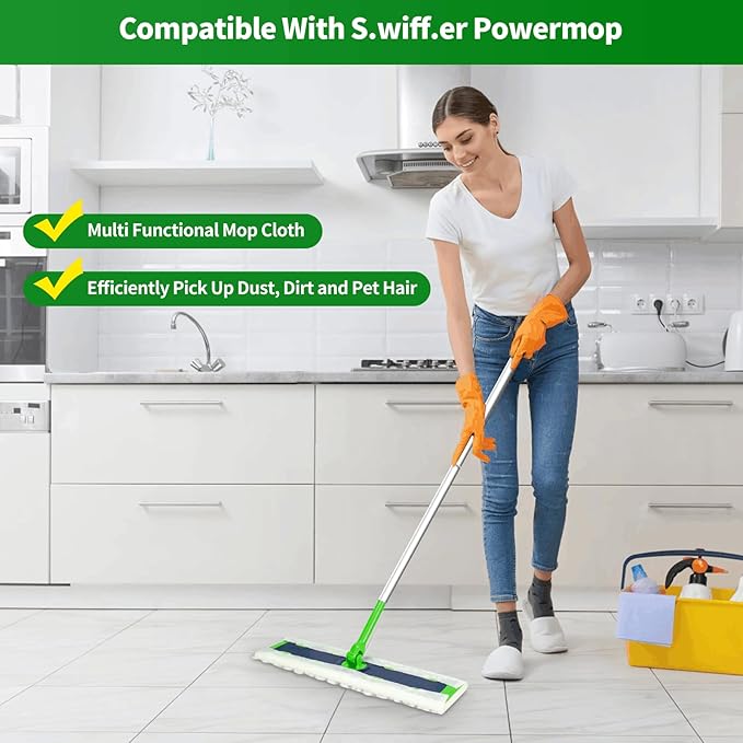 25 Count XL Dry Sweeper Cloths for S.wiffer – Heavy Duty Disposable Floor Cleaning Sheets, Quick & Easy Floor Cleaning Refills