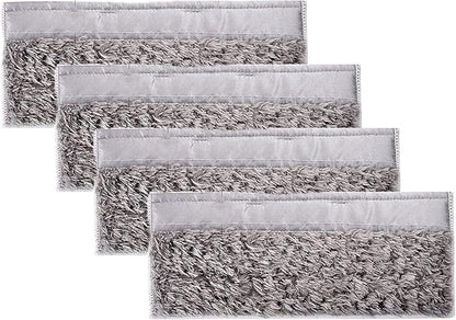 Washable and Reusable Dry Wet Mopping Pads Replacement Parts Compatible for iRobot Braava Jet m6 (6110) (6012) (6112) (6113) Ultimate Robot Mop Pads Accessories (4 Dry Pad)