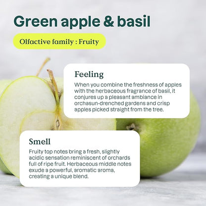 ATTITUDE Dishwashing Liquid, EWG Verified, Vegan Dish Soap, Plant Based, Naturally Derived Products, Green Apple and Basil, Bulk Refill, 135.3 Fl Oz