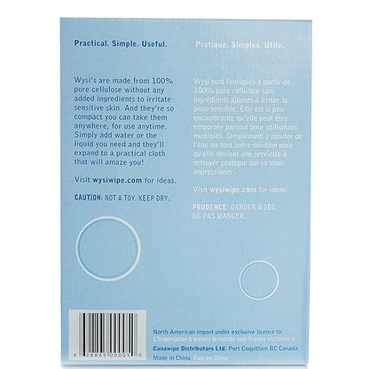 Multi-Purpose Wipes & 2 Travel Tubes - Just Add Water - Box of 500 Compact Towelettes + 2 To Go Tubes - All Natural Wipes Reusable - Hypoallergenic - Scent-Free - Compostable - Expandable Cloth.