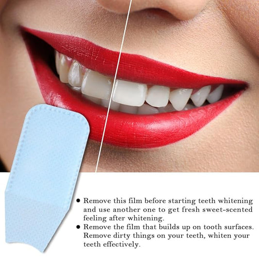 Mint-Flavored Oral Finger Wipes Teeth whitening Wipes Oral Cleaning Wipe (100 Pcs)