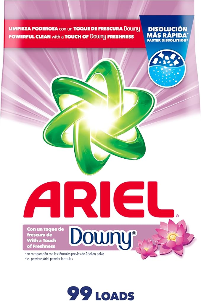Ariel, with a Touch of Downy Freshness, Powder Laundry Detergent, 158 oz, 99 loads