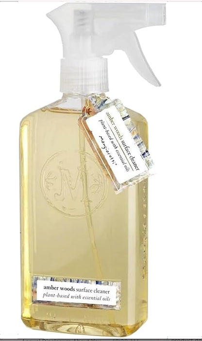 Natural Surface Cleaner Plant-Based Concentrated Liquid Household Cleanser, 14-Ounce, Amber Woods