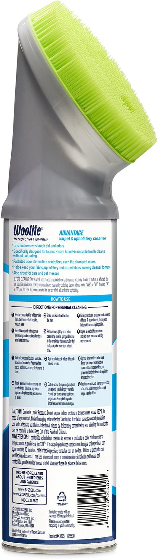 BISSELL® Woolite® Advantage Carpet & Upholstery Cleaner 4 Pack, 3325