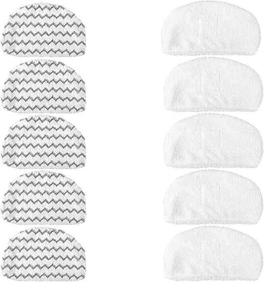 10PK Amyehouse Replacement Pads Compatible with Bissell Powerfresh Steam Mop 1940 1440 1806 1544 2075 2685 Series 19401 19404 19409 1940A 1940F 1940N 1940T 1940Q 1940W B0006 15441 15443 2181 2814
