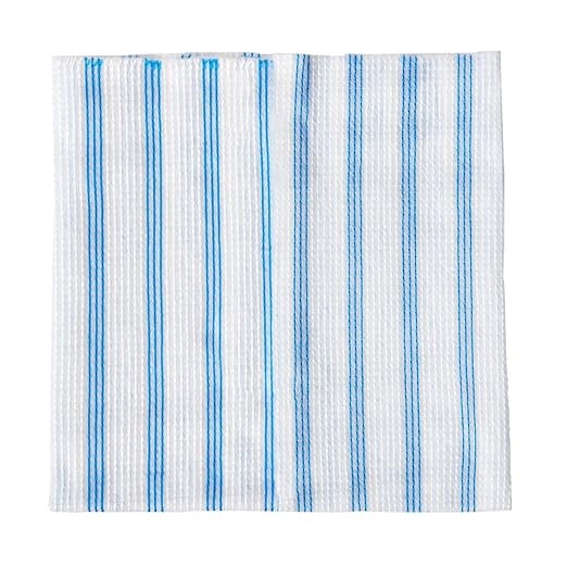 Rubbermaid Commercial Products HYGEN Disposable Microfiber Cloth, 12 inch x 12 inch, Blue, Multi-Purpose Single Use Rag/Towel for Janitorial/Professional Heavy-Duty Cleaning/Scrubbing