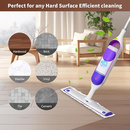18 Pack Disposable Power Mop Pads Refills for Swiffer Powermop Multi-Surface Mop, Wood Mopping Pad Refills for Floor Cleaning, Wood Floor Pads