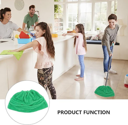 GLEAVI 3 Pcs Broom Mop： Household Brooms Microfiber Mop Sweeping Broom Cover Mop Sink Cover Mop Sweeper Pad Mop Head Cleaning Mops Broom Cloth Cover Coral Fleece Wet and Dry Dust Collector