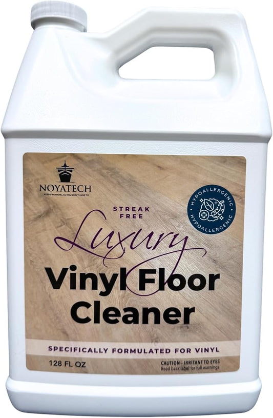 Luxury Vinyl Floor Cleaner – Residue-Free, Streak-Free Spray | Safe for Laminate, Hardwood & Tile | Pet & Family Safe | No Film or Harsh Chemicals 1 Gallon