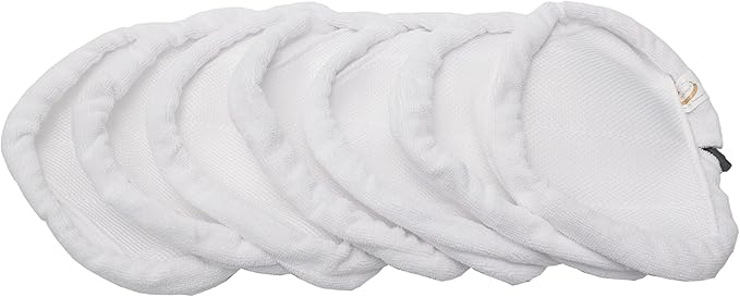 LTWHOME Replacement Microfiber Mop Pads Fit for Dirt Devil Steam Mop AD50000 (Pack of 6)