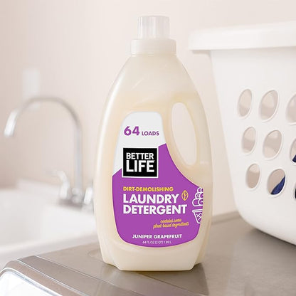 Better Life Natural Concentrated Laundry Detergent, Lavender Grapefruit, 64 loads