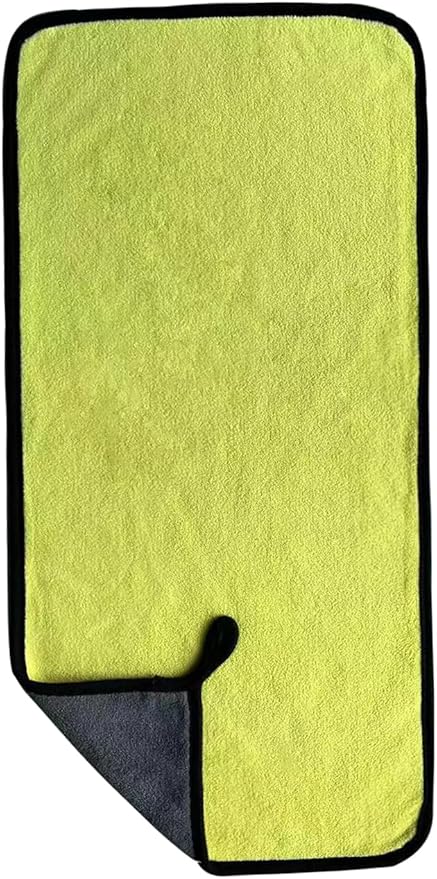 Microfiber Cleaning Cloth, Reusable and Lint-Free Cleaning Cloths for Car Wash, Detailing, Pet Drying, and Home Cleaning Supplies, Pack of 10 (5-Pack 11.8" x 23.6")