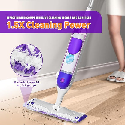 20 Count Power Mop Pads Refills for Swiffer PowerMop Multi-Surface Mopping Pad Disposable Replacement Mop Refill Pads Compatible with Swiffer PowerMop,Safe on All Finished Floors.
