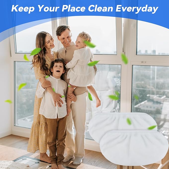 8"x15" Mop Replacement Head Compatible with O Cedar Hardwood Floor'N More Microfiber Mop- Reusable Mop Pads Refill Cotton Cloth Mop Covers for Wet and Dry Use - 15x8 Inch - 4 Pack