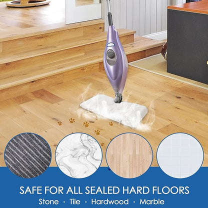 Replacement Microfiber Steam Mop pad Cleaning Pads for Shark Steam Pocket Mop S3500 Series S3550 S3501 S3601 S3601D S3901 S3801 S3801CO, White, S3501-White