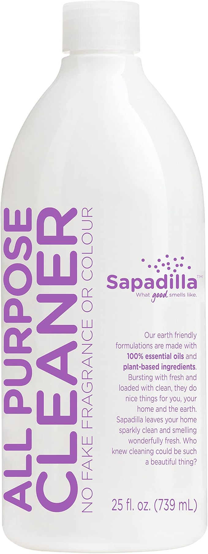Sapadilla Sweet Lavender + Lime Biodegradable All-Purpose Cleaner Concentrate, 25 Ounce
